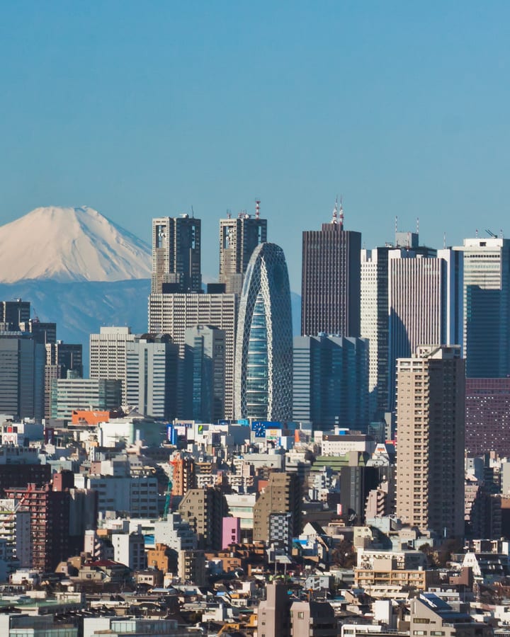 Tokyo vu du ciel